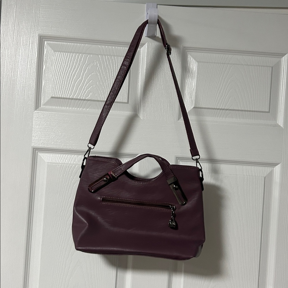 Jingpin Elegant Purple Women's Handbag - Picture 2 of 4